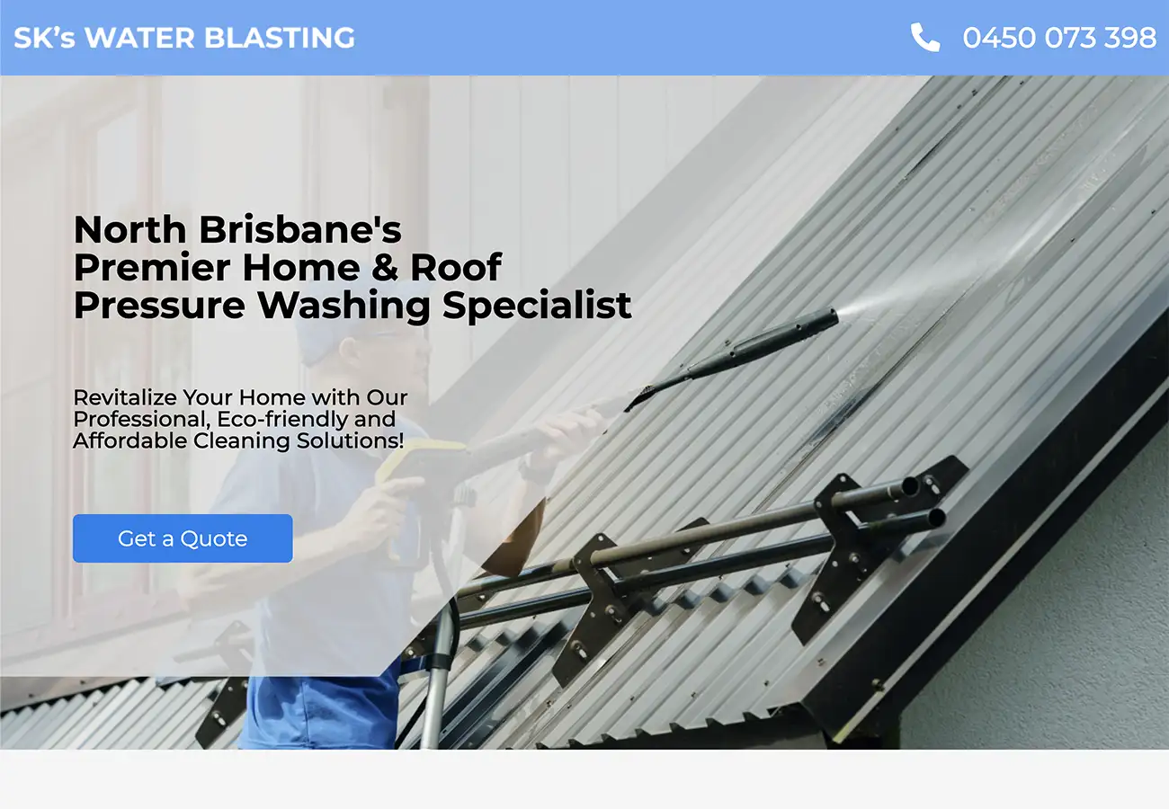 SK's Water Blasting